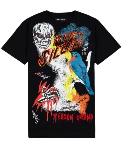 New Arrivals Reason (black “move In Silence T-shirt)