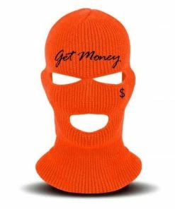 New Arrivals Hasta Muerte (orange “get Money Ski Mask)