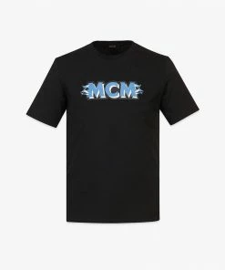 Mcm (black Men’s Mcm Logo T-shirt)