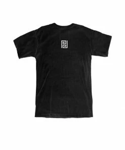 New Arrivals Purple Brand ( Black Textured Jersey Meander Chain T-shirt)