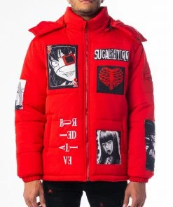 Sugarhill Sugar Hill (red “buried Alive Puffer Jacket) New Arrivals