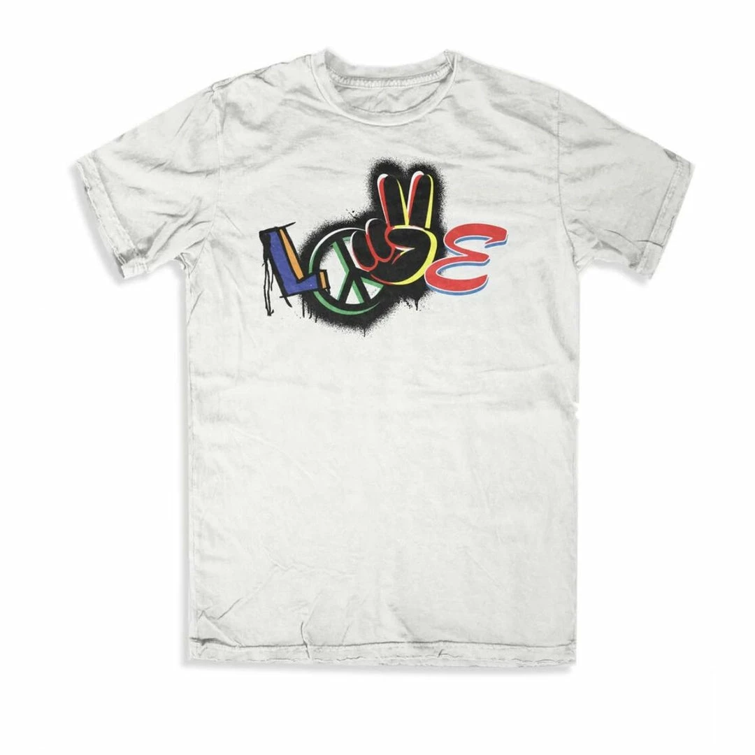 Mckoy Deluxxe (white “love Crewneck T-shirt) 3 Mckoy Deluxxe (white “love Crewneck T-shirt)
