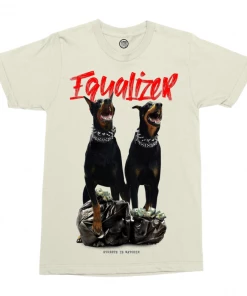 Streetz Iz Watchin (cream “equalizer T-shirt)