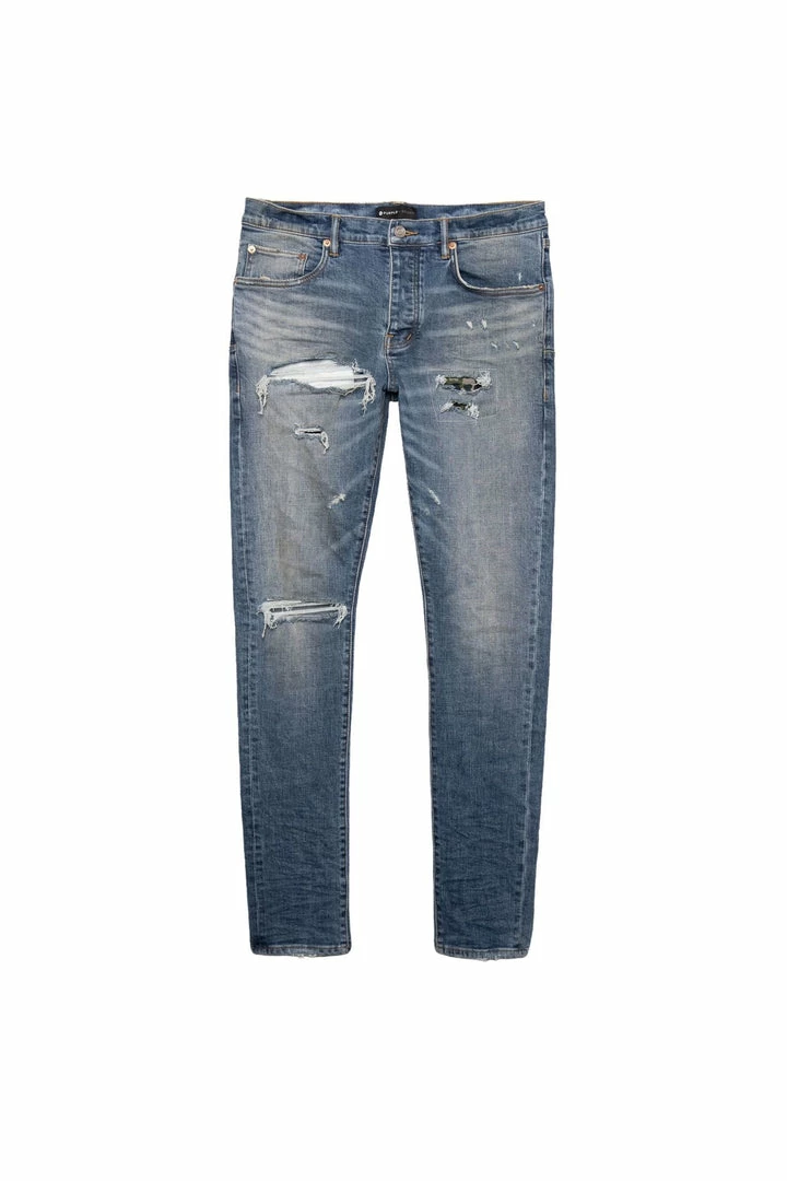 Purple Brand (blue Indigo Reflective Repair Jean) New Arrivals 3 Purple Brand (blue Indigo Reflective Repair Jean) New Arrivals