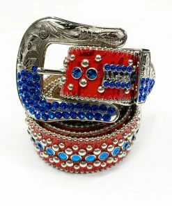 B.B Simon (red/blue Crystal Belt)