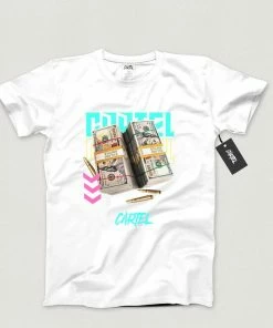Cartel (white “always Eatin T-shirt)
