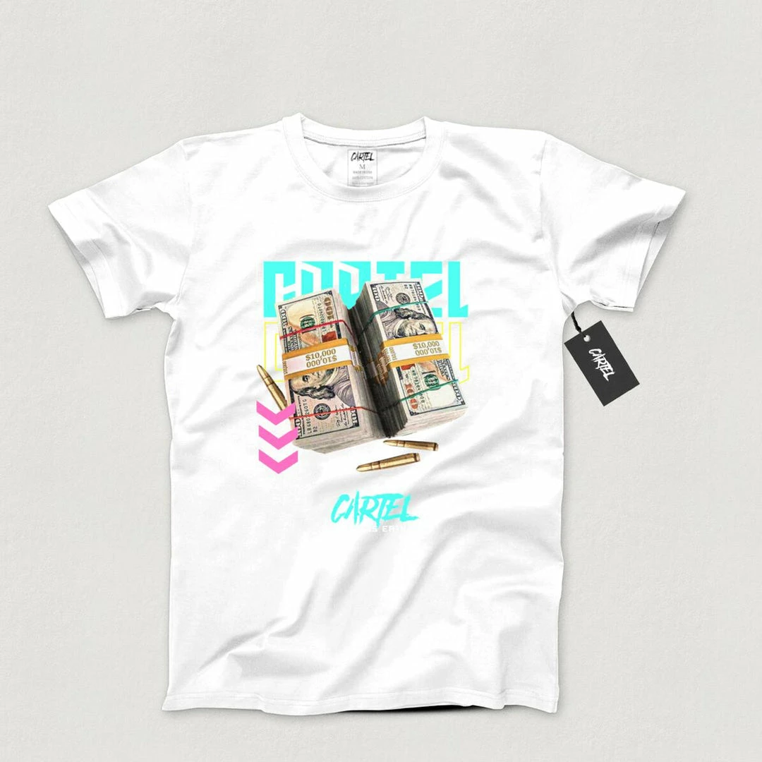 Cartel (white “always Eatin T-shirt) 3 Cartel (white “always Eatin T-shirt)