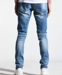 Crysp Denim Blue Indigo Distressed Atlantic Jean) New Arrivals