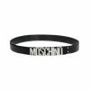 Moschino (black /sliver Belt Leather Logo)