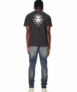 New Arrivals Purple Brand (blue Vintage Indigo Repair Dirty Paint Jean)