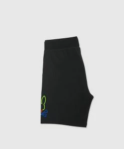 Psycho Bunny (black Mens Leo Bunny Short)