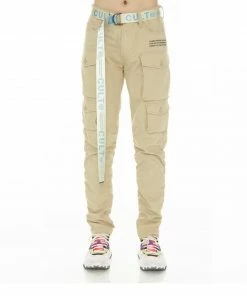 Cult Of Individuality (khaki Rocker Cargo Ridged Pant)
