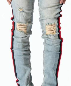 New Arrivals SERENEDE (blue/red Double Helix Jean)