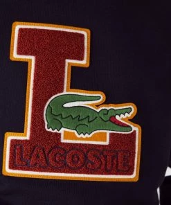 New Arrivals Lacoste (men’s Navy Crew Neck Badge Fleece Sweater) 7 New Arrivals Lacoste (men’s Navy Crew Neck Badge Fleece Sweater)