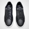 MCM (Mens Black Classic Low Top Monogram Sneaker) New Arrivals