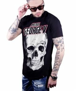 Avenue George (Black Crewneck T-shirts)