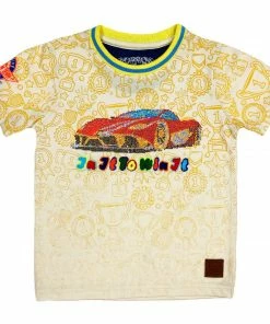 Elite Denim (kids Yellow /baby Blue T-shirt)