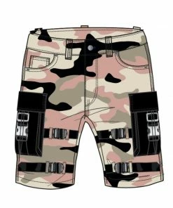 Preme Denim (khaki Camouflage Cargo Short) New Arrivals