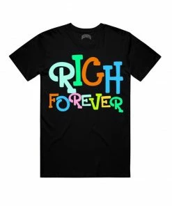 New Arrivals Rich Forever (black Crewneck T-shirts)