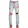 Focus Jeans (blue/pink Bandana Cut Stripe Jean) New Arrivals