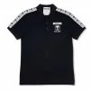 Moschino (black Logo Jacquard Technical Polo)