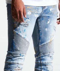 Crysp Denim (blue Indigo Paint Skywalker Jean) New Arrivals