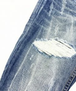 ARTMEETSCHAOZ (BLUE /white WASH JEANS ) New Arrivals