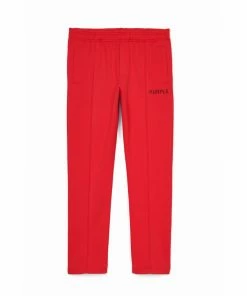 Purple Brand (red Solid Track Pant )