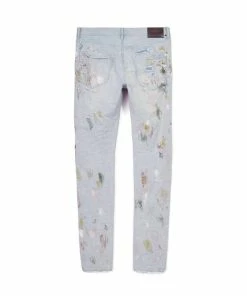 Purple Brand (reverse Indigo Dirty Repair Jean) New Arrivals