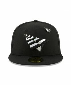 Paper Planes Planes (black/green Crown Fitted Hat)