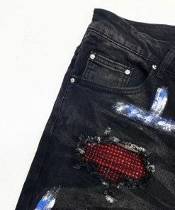 Dna Premium (black/blue/red Wash Jeans)