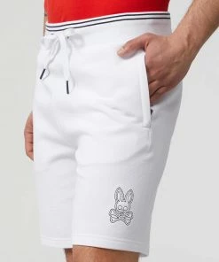 New Arrivals Psycho Bunny (mens White Larkin Short)