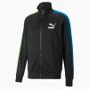 Puma (black/blue/ Green Iconic Track Jacket)