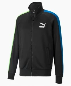 Puma (black/blue/ Green Iconic Track Jacket)