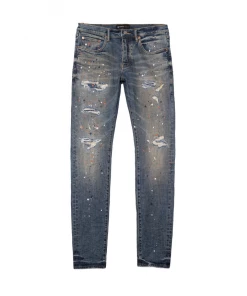Purple Brand (blue Indigo Paint Repair Jean)