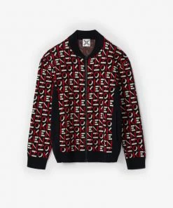 Kenzo (black Sport Jacquard Monogram Jacket)