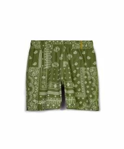 Purple Brand (Military Paisley Swim Short)