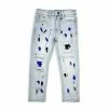 Dna Premium (kids Blue Cut Royal Blue/black Crystal Drip Jean) New Arrivals