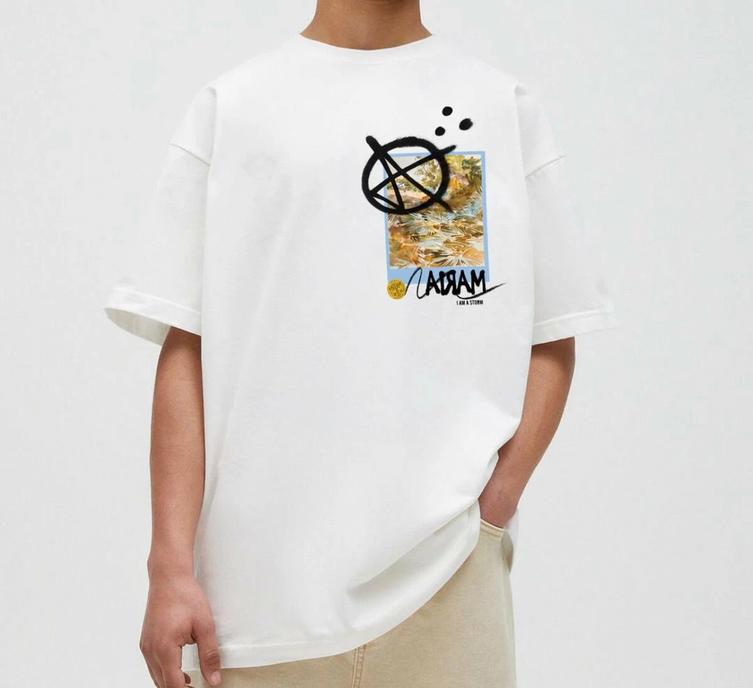 New Arrivals Maria By Fifty (white Social Love Affair T-shirt) 3 New Arrivals Maria By Fifty (white Social Love Affair T-shirt)