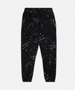 New Arrivals Eight & Nine (black Lost Splatter Sweatpant)