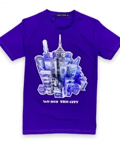 Streetz Iz Watchin Streetz Is Watchin (purple “we Run The Street T-shirt)