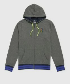 Psycho Bunny (mens Heather Bayles Chain Twitch Hoodie)