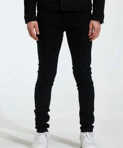 New Arrivals Crysp Denim ( Jet Black Montana Jean -101)
