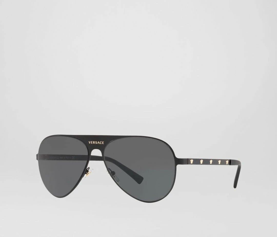 Versace (dark Grey Medusina Pilot Sunglasses) 4 Versace (dark Grey Medusina Pilot Sunglasses)