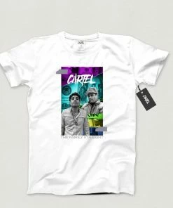 Cartel (white “Family Str8 T-shirt) New Arrivals