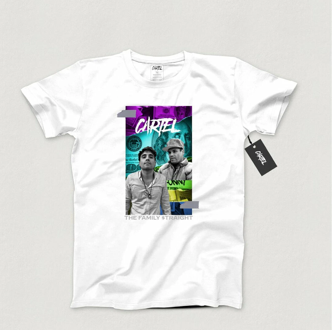Cartel (white “Family Str8 T-shirt) New Arrivals 3 Cartel (white “Family Str8 T-shirt) New Arrivals