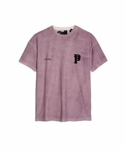 Purple Brand (orchid Spray Monogram Print T-shirt) New Arrivals