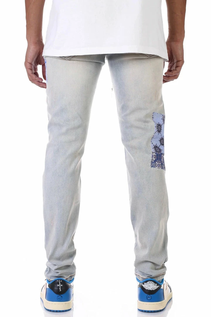Kdnk (blue Multi Paisley Patch Jean) New Arrivals 4 Kdnk (blue Multi Paisley Patch Jean) New Arrivals