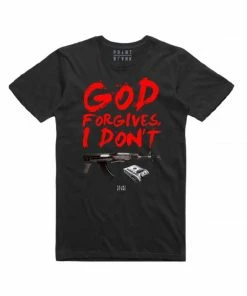 Point Blank (black “god Forgives I Don’t T-shirt) New Arrivals