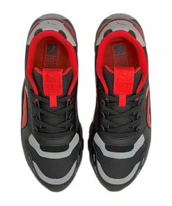 New Arrivals Puma (Rs Futura Black Poppy Red Sneaker)